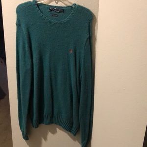 Teal Polo Knit Sweater